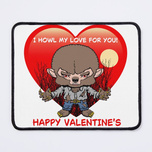 Item preview, Wolfman Valentine designed and sold by 3-Beans-Art.
