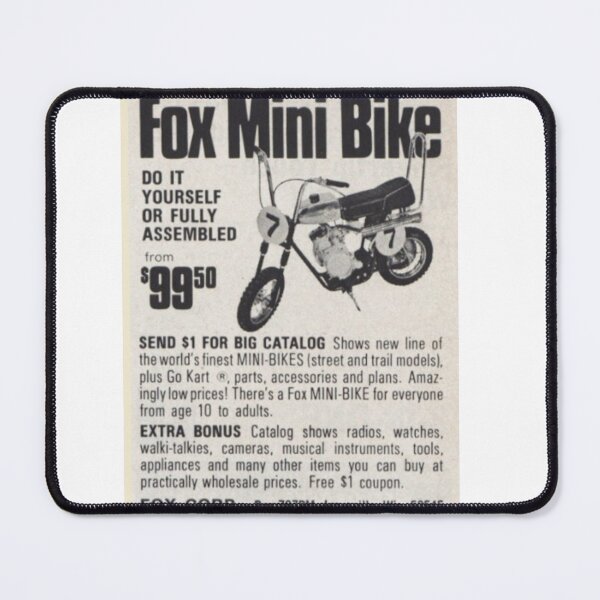 Item preview, Vintage Fox Spoiler Ad designed and sold by minibikemaniac.