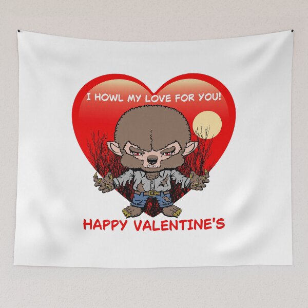 Item preview, Wolfman Valentine designed and sold by 3-Beans-Art.