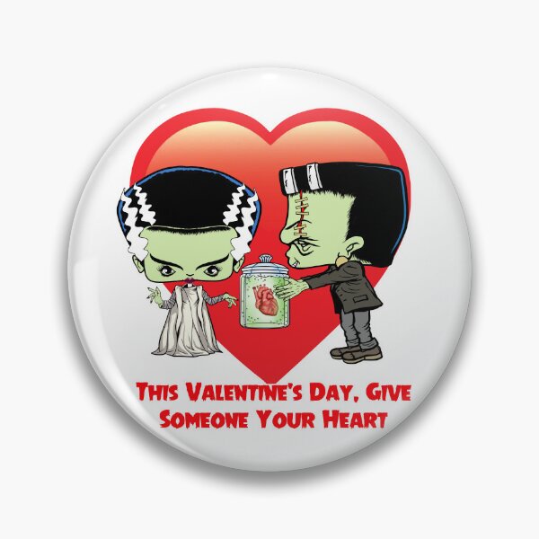 Item preview, Frankenstein Valentine designed and sold by 3-Beans-Art.