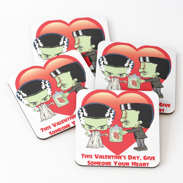 Item preview, Frankenstein Valentine designed and sold by 3-Beans-Art.