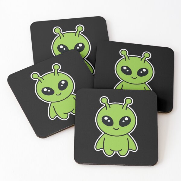 Item preview, Cute Green Alien designed and sold by AhmedZouita.