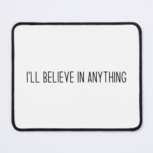 Item preview, I'll believe in anything - Heated Rivalry, Wolf Parade, Scott Hunter Quote Sticker Art designed and sold by RosefinchArt.