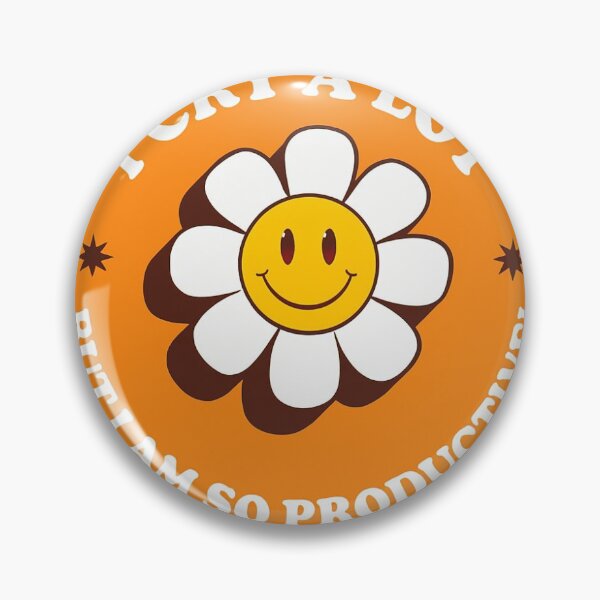 Item preview, I Cry A Lot But I’m Productive Sticker designed and sold by seestickers.