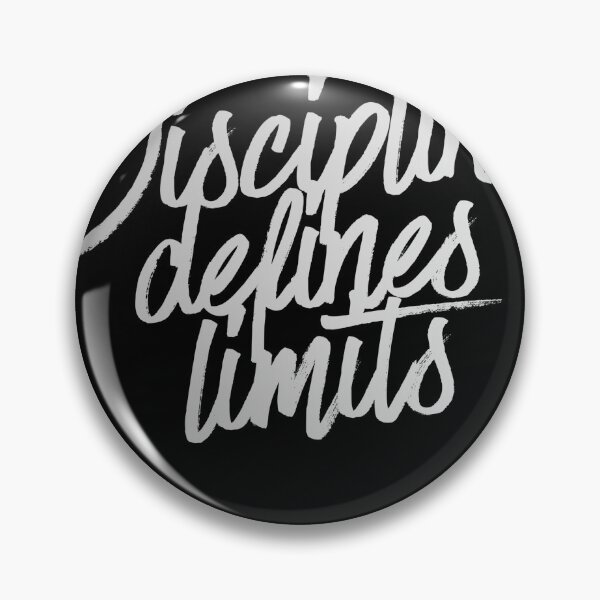Item preview, Discipline defines limits designed and sold by MariusDesign210.