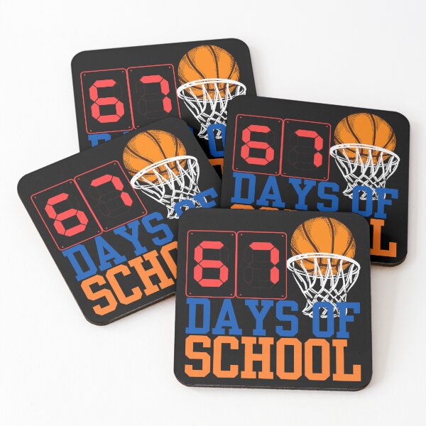 Item preview, Basketball 67 Days Of School designed and sold by legendaryskins.