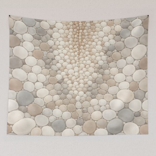 Item preview, Beige Grey Palette Pattern designed and sold by LuxeFusionArt.