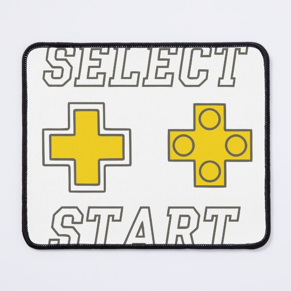Item preview, Gaming SELECT START Controller Buttons Graphic with D-Pads designed and sold by Dofitopia.