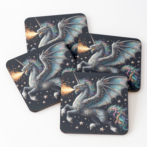 Item preview, Unidragon, Dragon Unicorn Hybrid, Ai Generated Art   designed and sold by ACC .