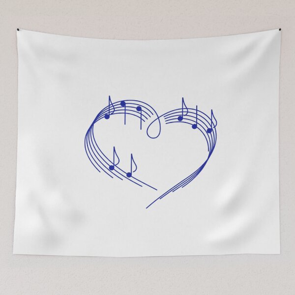 Item preview, Music Note Heart, Music Lover, Gift For Musician, Music Note, Music Lover Gift, Musician designed and sold by DesignDenDo ⭐⭐⭐⭐⭐.
