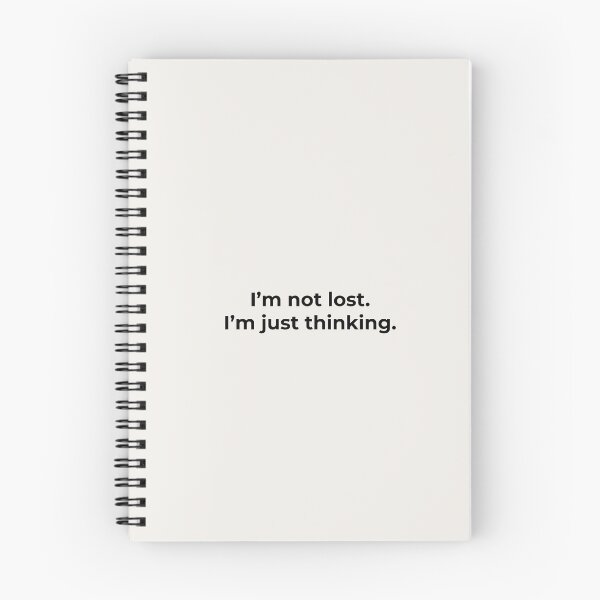 Item preview, I’m Not Lost. I’m Just Thinking. designed and sold by Ombrya.