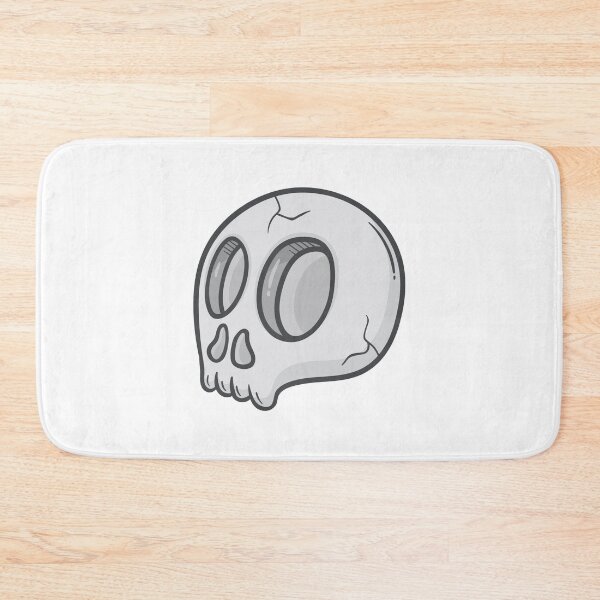 Item preview, Cute Minimal Skull Illustration designed and sold by Horrify.