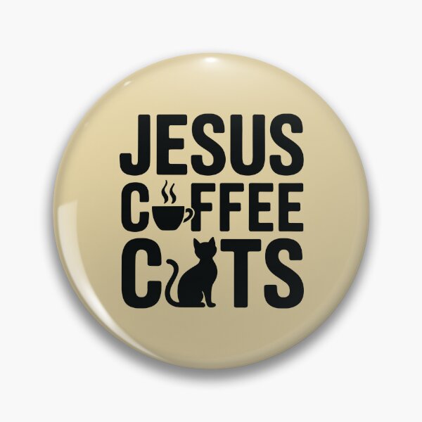 Item preview, Christian Jesus Coffee Cats Religous Cat Caffeine Lover designed and sold by Trend Print Studio.
