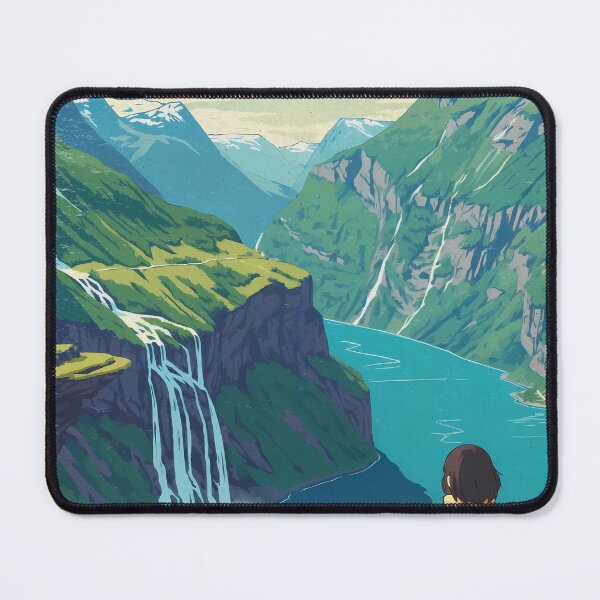 Item preview, Pastel Echoes of Geiranger designed and sold by JacksoonLester.