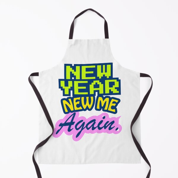 Item preview, Y2K “New Year. New Me. Again” typo sarcastic design for New Year party designed and sold by s.artaller.