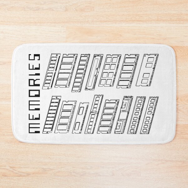Item preview, Computer Nerd PC Builder RAM Memory Chips Funny Memories designed and sold by GrandeDuc.