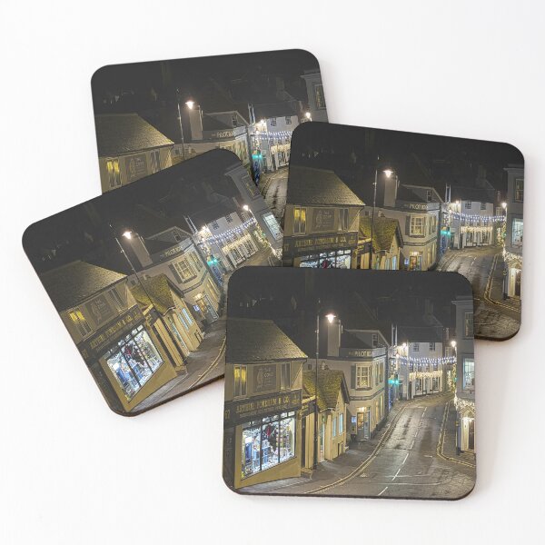 Item preview, Lyme Regis Night Street View designed and sold by Londonimages.