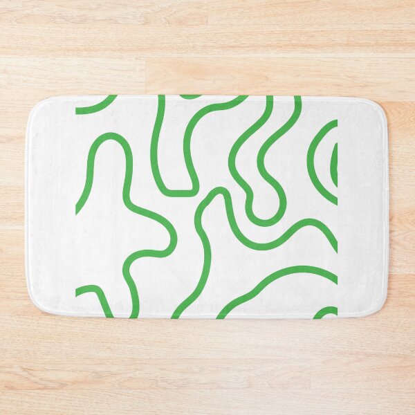 Item preview, Green wave pattern designed and sold by artist-lilly.