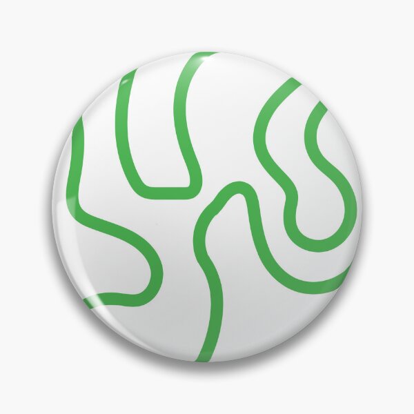 Item preview, Green wave pattern designed and sold by artist-lilly.
