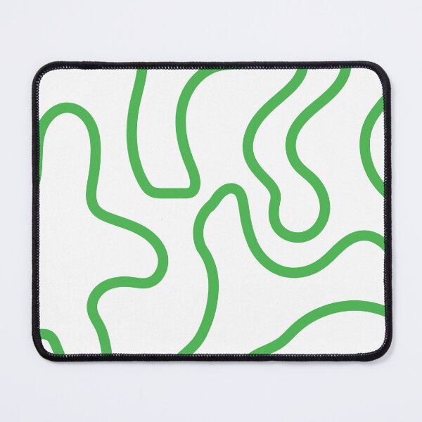 Item preview, Green wave pattern designed and sold by artist-lilly.