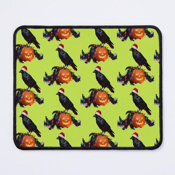 Item preview, Black crow wearing a Santa hat . designed and sold by MyBestTeeses.
