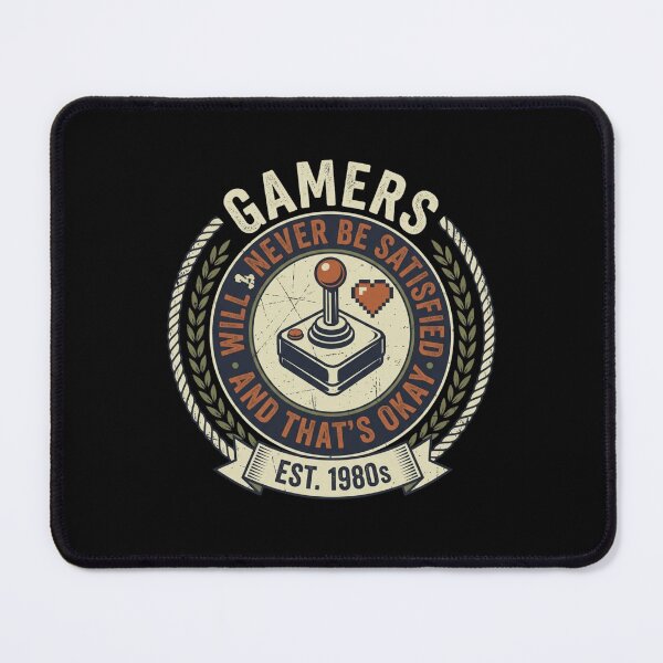 Item preview, Gamers Will Never Be Satisfied 70s Groovy Flower Power designed and sold by anass002.
