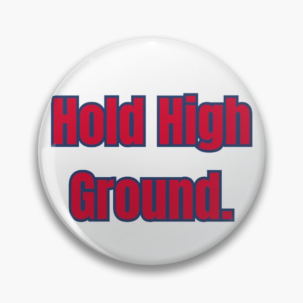 Item preview, Hold High Ground - Minimalistic Typography Design | BCM-Collective designed and sold by BCM-Collective.