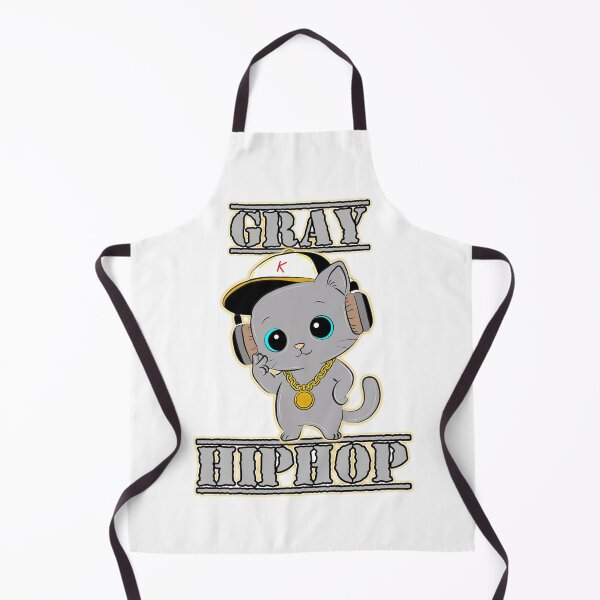 Item preview, Gray cat hiphop designed and sold by DigitalArtTK.