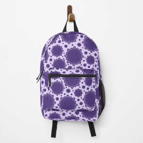 Item preview, Snowflakes Pattern "Icy Purple Chrysanthemums" designed and sold by Cherevan.