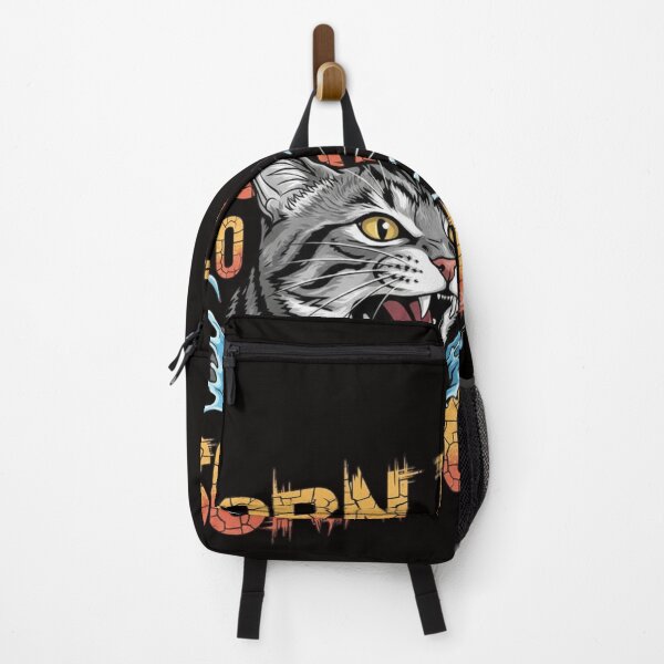 Item preview, Born to Scratch - Fierce Cat Rage Graphic Illustration designed and sold by rjjvstudio26.