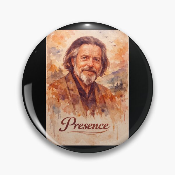 Item preview, Alan Watts designed and sold by Sarcastic designs.