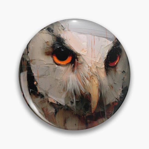 Item preview, Vivid Owl Portrait designed and sold by lautir.