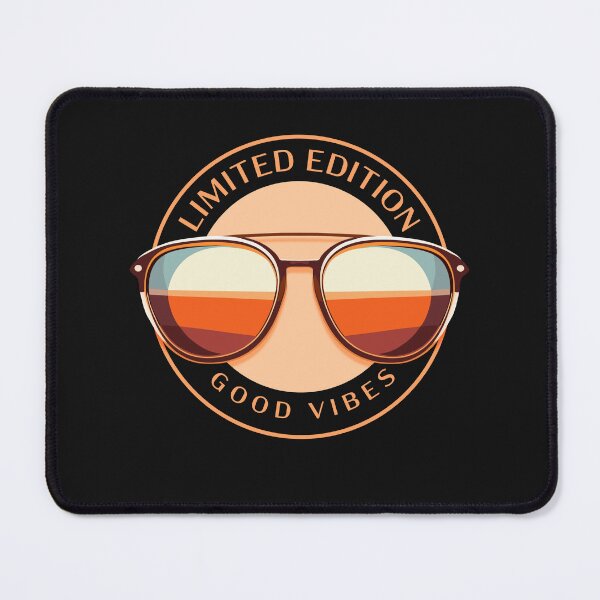 Item preview, Good Vibes Glasses Limited Edition designed and sold by Trend Print Studio.