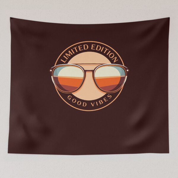 Item preview, Good Vibes Glasses Limited Edition designed and sold by Trend Print Studio.