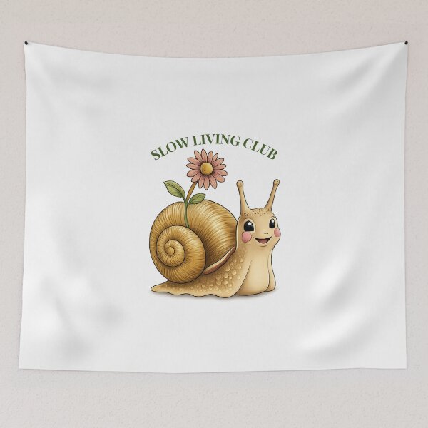 Item preview, SLOW LIVING CLUB designed and sold by EnlightArt.