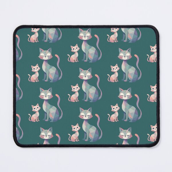 Item preview, Abstract Cats - Catnip Curves designed and sold by Petalandfur.