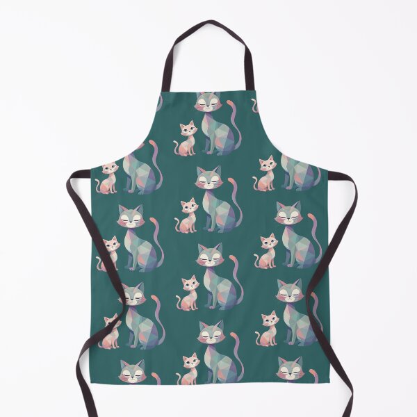 Item preview, Abstract Cats - Catnip Curves designed and sold by Petalandfur.