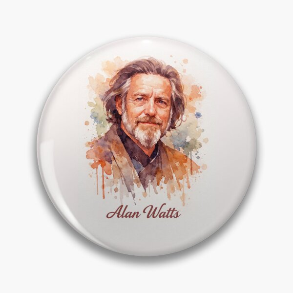 Item preview, Alan Watts designed and sold by Sarcastic designs.