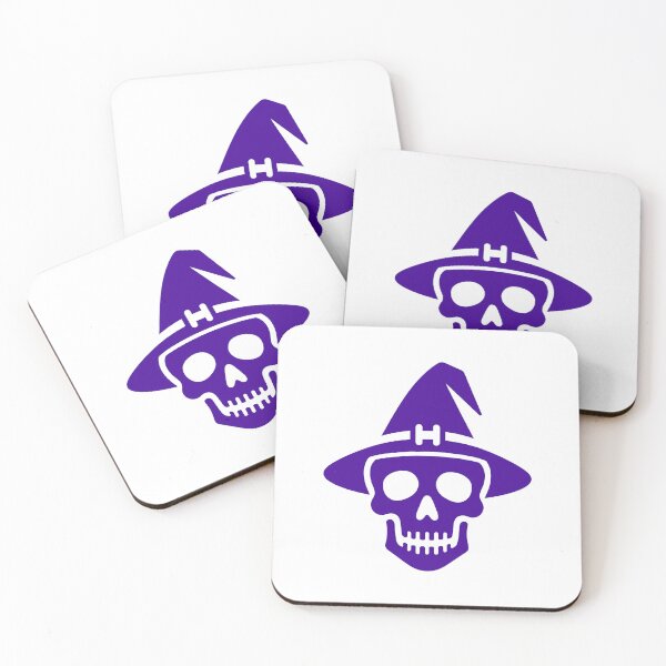 Item preview, Purple Witch Skull Minimal Gothic Design designed and sold by Horrify.