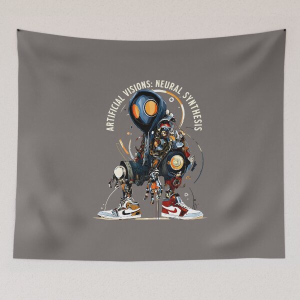 Item preview, Artificial Visions Neural Synthesis Cyberpunk Robot designed and sold by AbcDigs Studio.