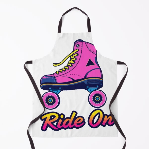 Item preview, Retro Pink Roller Skate Ride On Design – 80s Inspired Vintage Style T-shirt & Accessories designed and sold by DConcept.