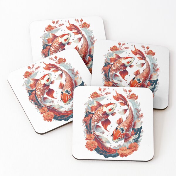 Item preview, Koi Harmony - Japanese Art designed and sold by RockitBaby.