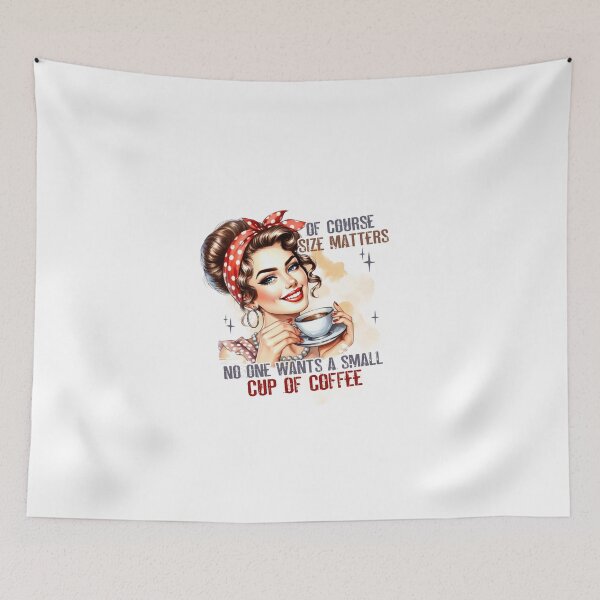 Artikelvorschau, Vintage Pin-up-Café-Girl im Retro-Stil entworfen und verkauft von LunaPixelStudio.
