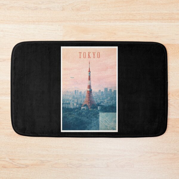 Item preview, Tokyo Iconic Tower designed and sold by CamaleonDesigns.