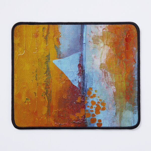 Item preview, Orange Blue Abstract Texture designed and sold by caracatita75.