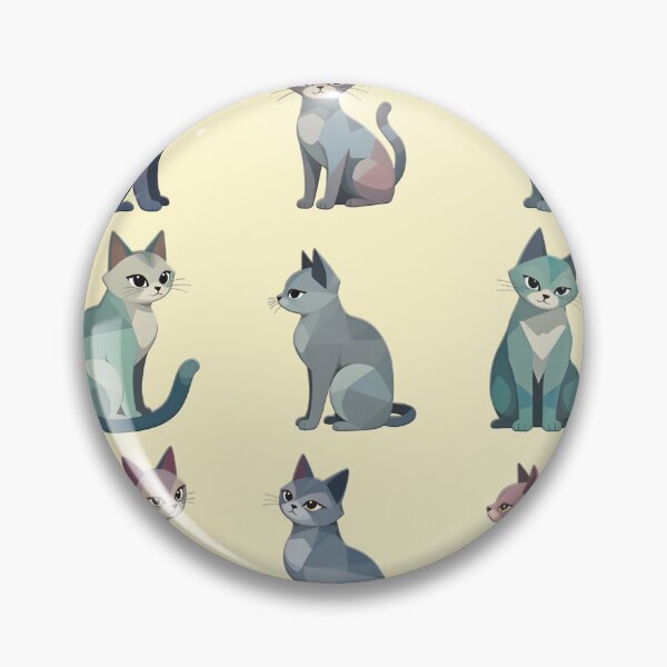 Item preview, Abstract Cats - Feline Figment designed and sold by Petalandfur.