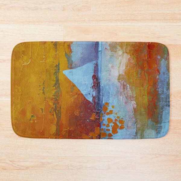 Item preview, Orange Blue Abstract Texture designed and sold by caracatita75.