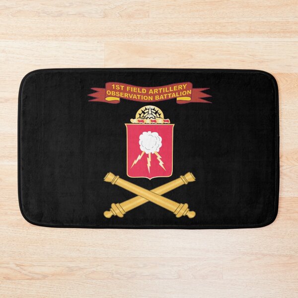 Item preview, Army - 1st  Field Artillery Observation Battalion w Ribbon -  Artillery Br X 300 designed and sold by Military Insignia Products.