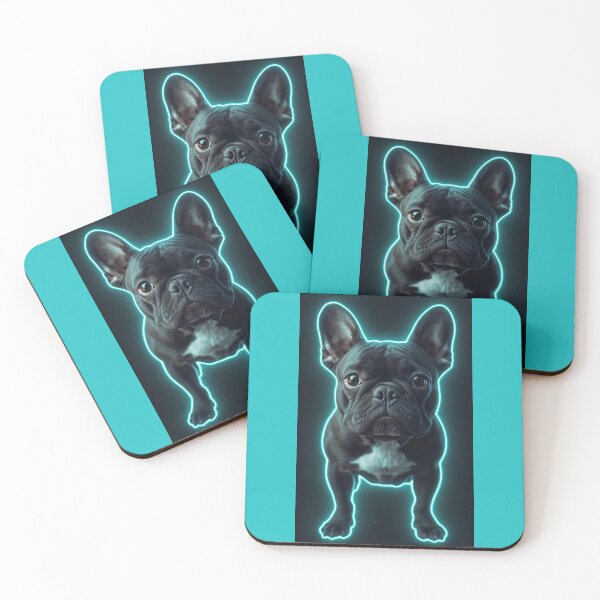 Item preview, Pet Dog Art | French Bulldog – Pablo | Modern Aura Pet Design | ArtivaNest Pet Verse designed and sold by ArtivaNest.
