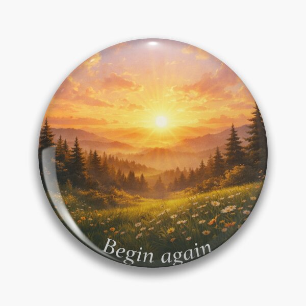 Item preview, Begin Again – Peaceful Sunrise designed and sold by MIArt Studio.